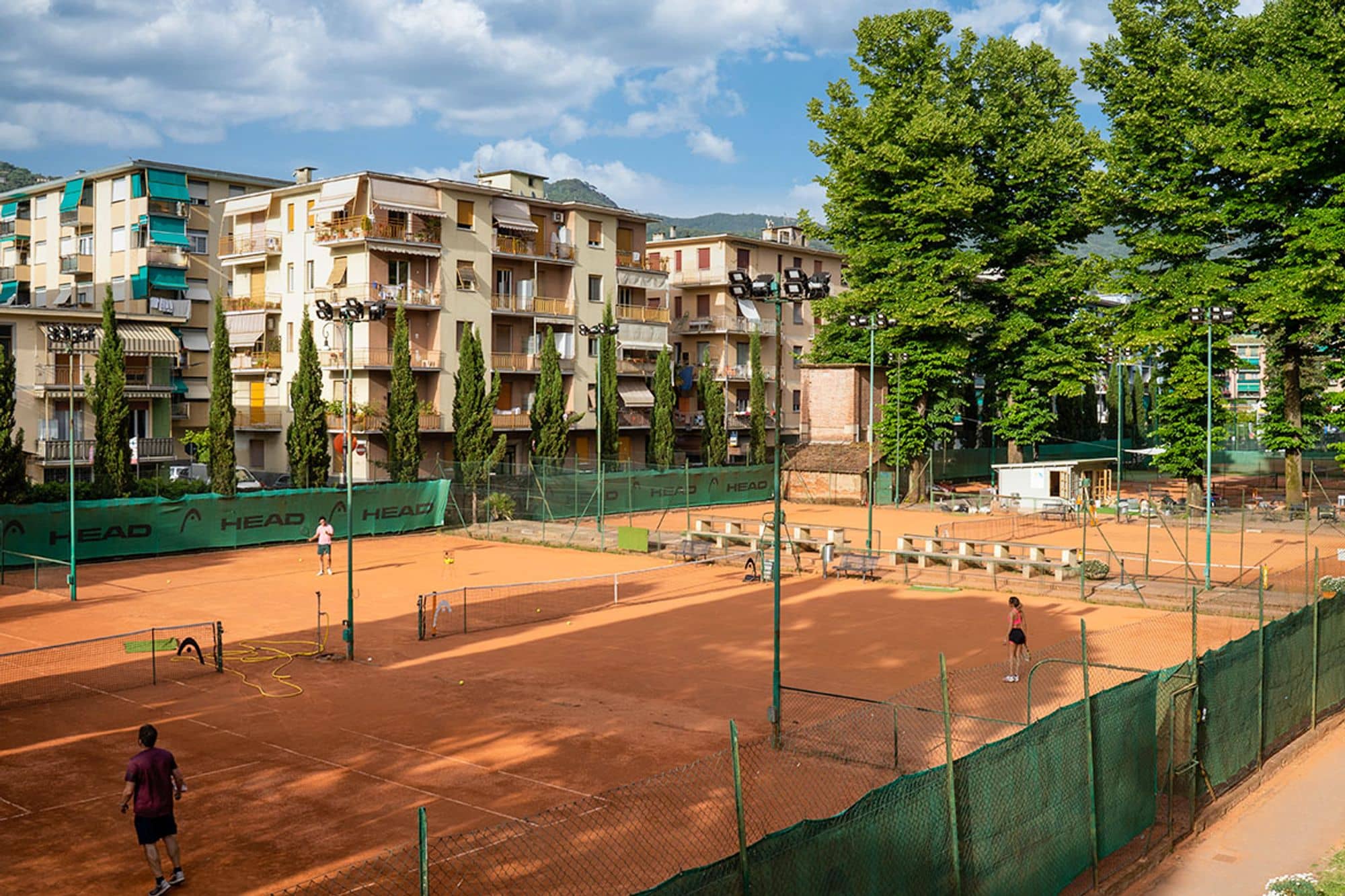 Tennis courts, le fotografie