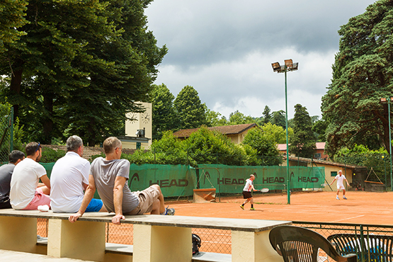 Times, rankings, prizes and photographs of the Tennis competitions The tennis courts of Rapallo Golf and Tennis Club
