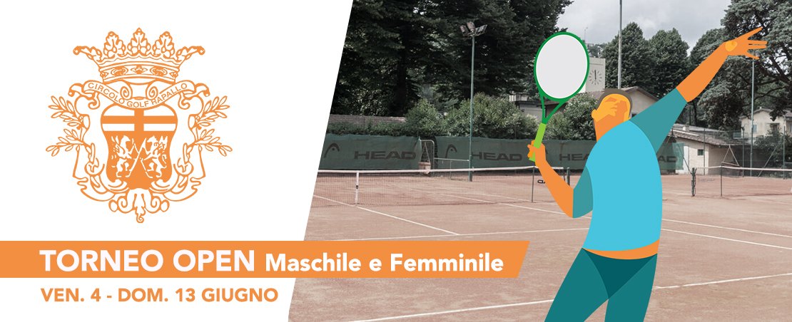 TORNEO OPEN Maschile e Femminile - VEN. 4 - DOM. 13 GIUGNO