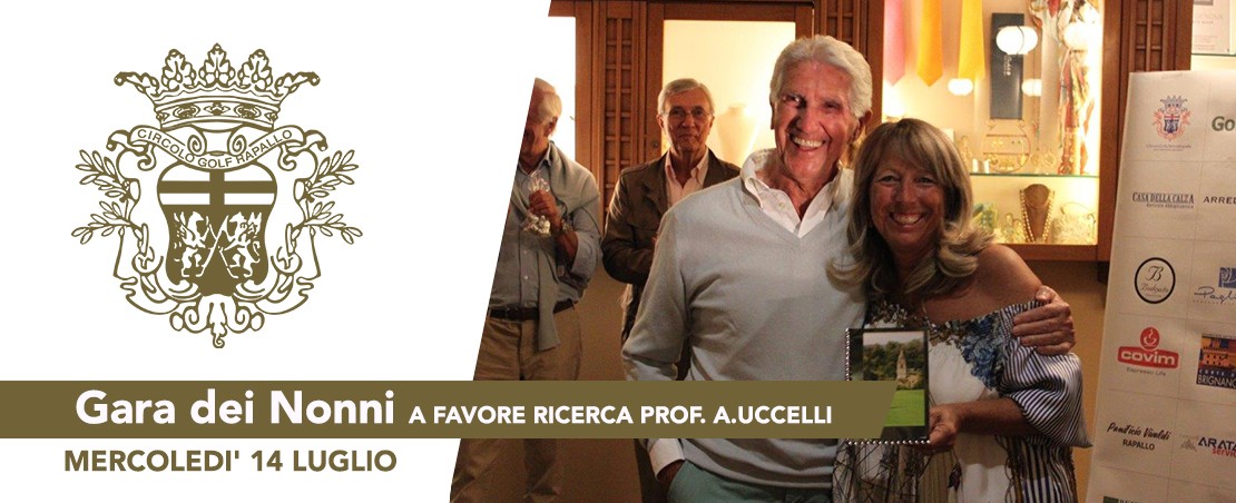 MERCOLEDI' 14 LUGLIO - Gara dei Nonni  (a favore ricerca Prof. Antonio Uccelli)