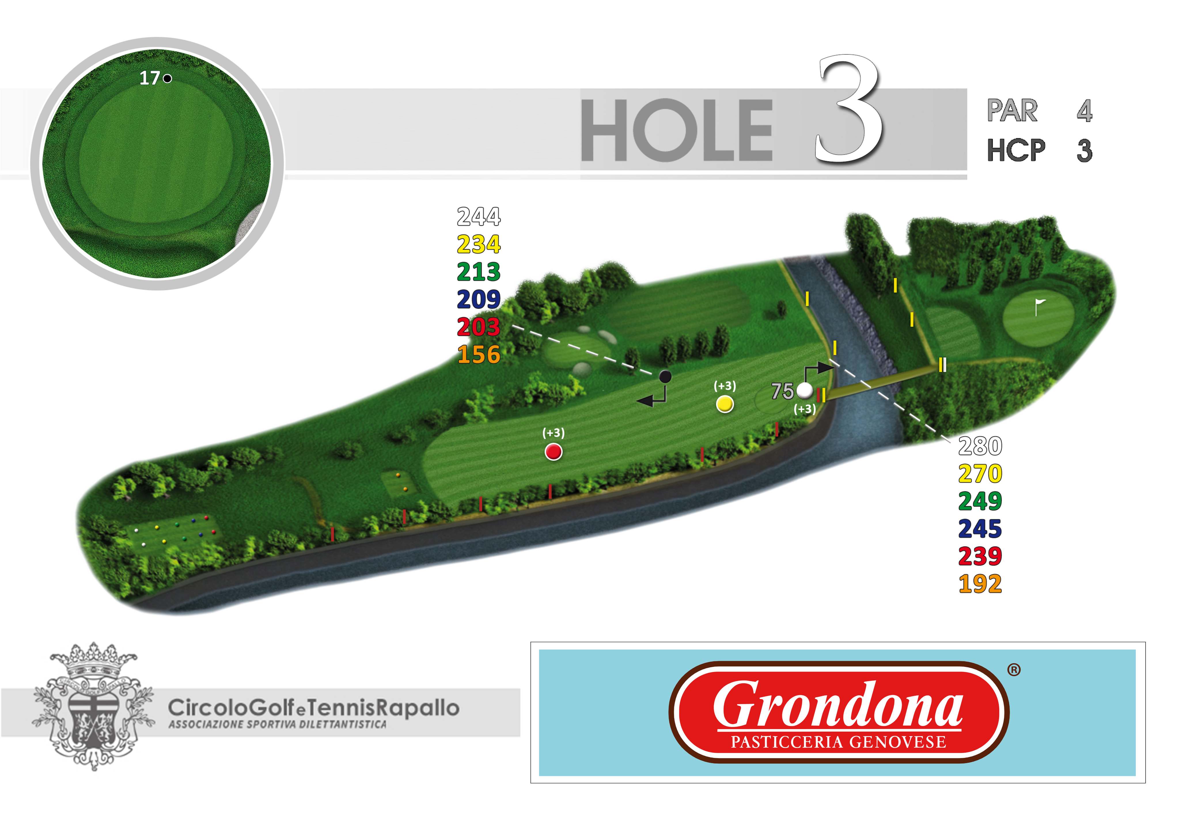 Circolo Golf e Tennis Rapallo - Buca 3